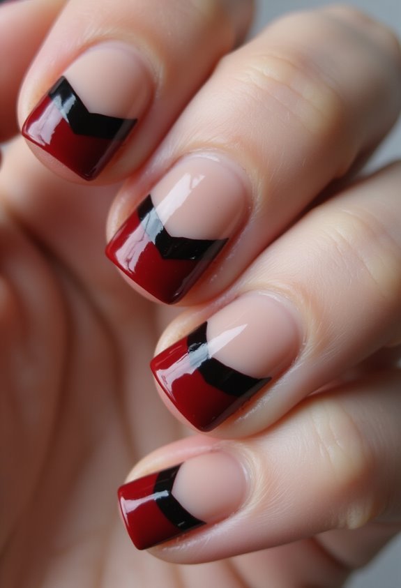 bold contrasting color statements