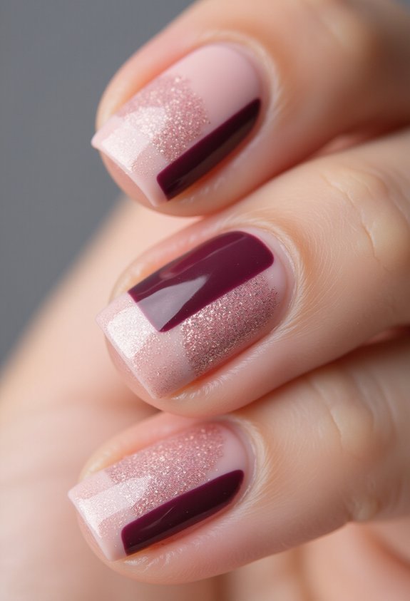 bold geometric color blocking