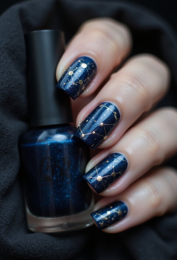 celestial sophisticated mysterious dark romantic