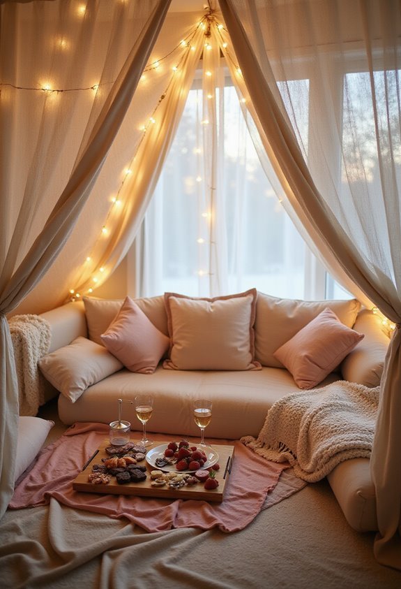 cozy intimate playful emotional