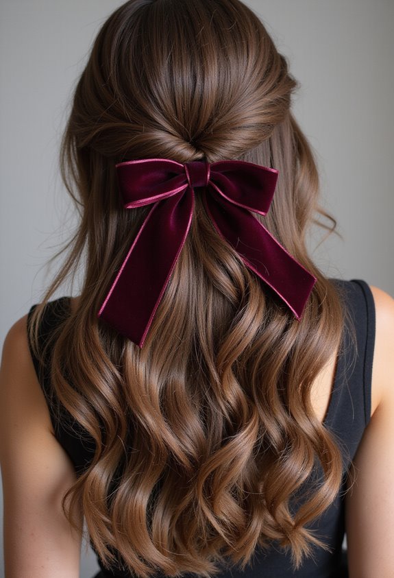 effortless romantic tousled velvet waves