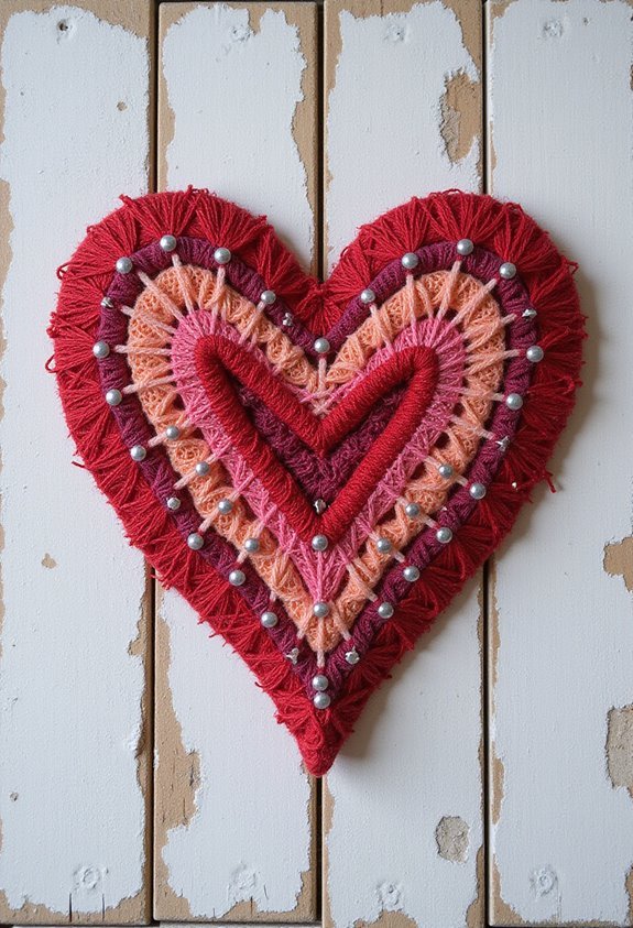 elegant tactile geometric wall art