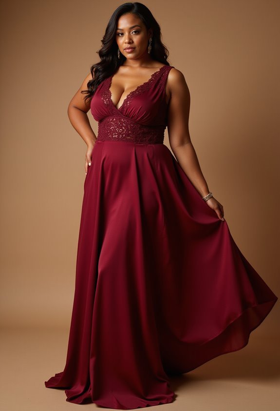 flattering elegant comfortable a line dresses