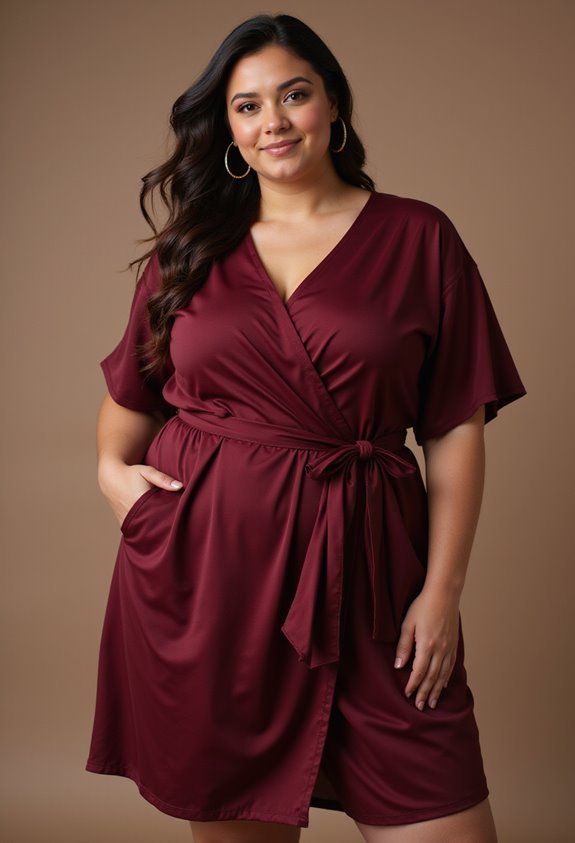 flattering versatile confident stylish wrap dresses
