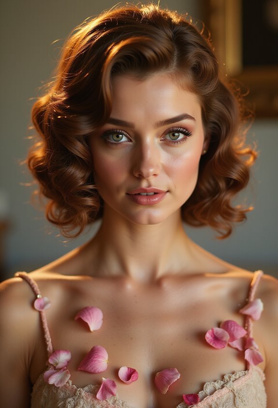 glamorous vintage romantic advanced hairstyle