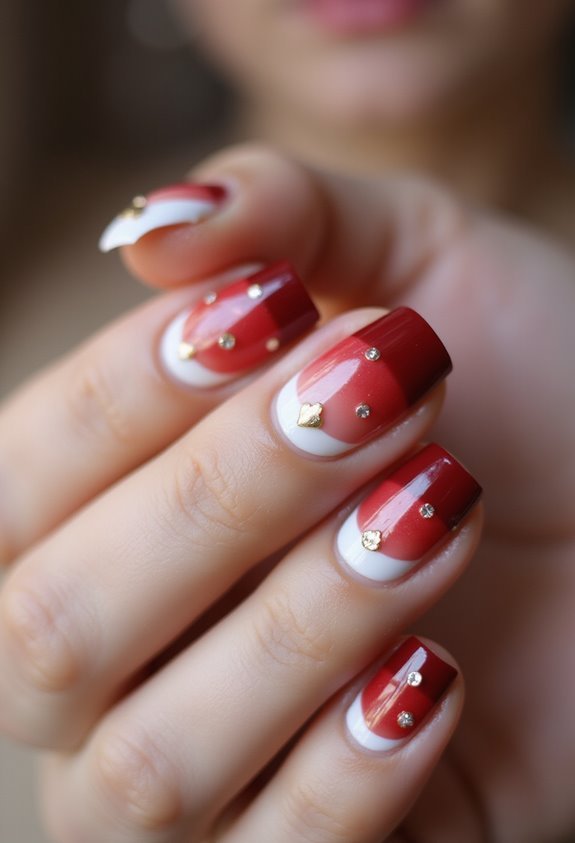 glossy bold contrasting sophisticated