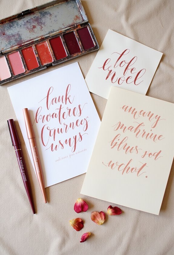 handwritten words meaningful wall art