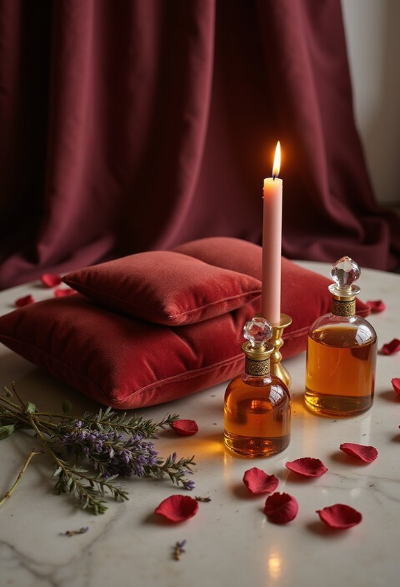 layered romantic olfactory atmosphere