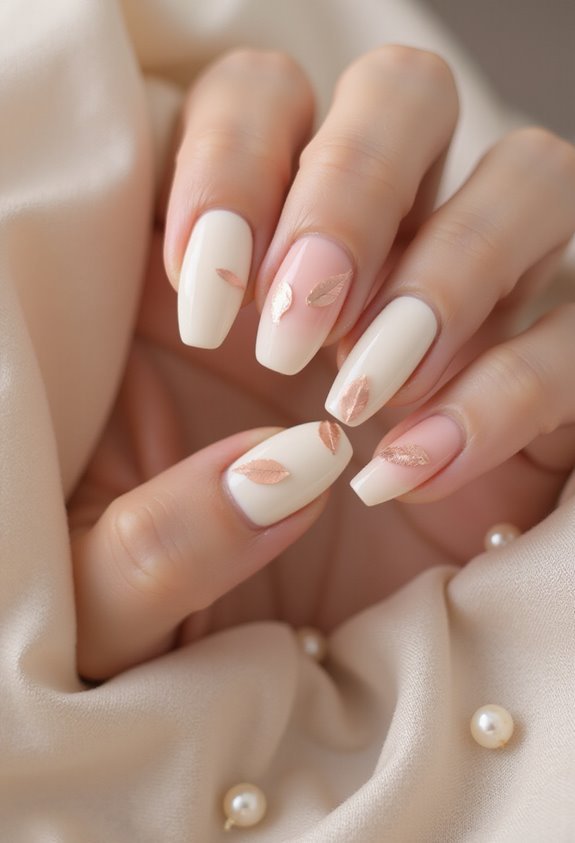modern french manicure twist