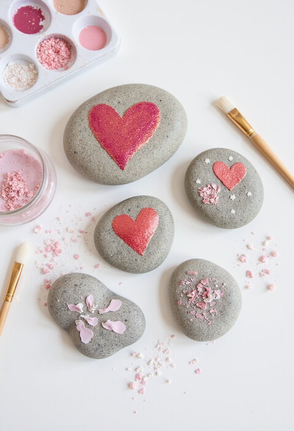 personalized acrylic painted keepsake rock gifts