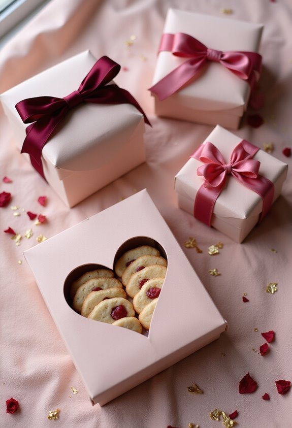 personalized decorated cookie boxes