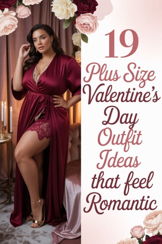 plus size valentines day outfit