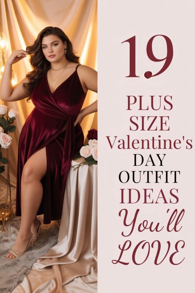 plus size valentines day outfit
