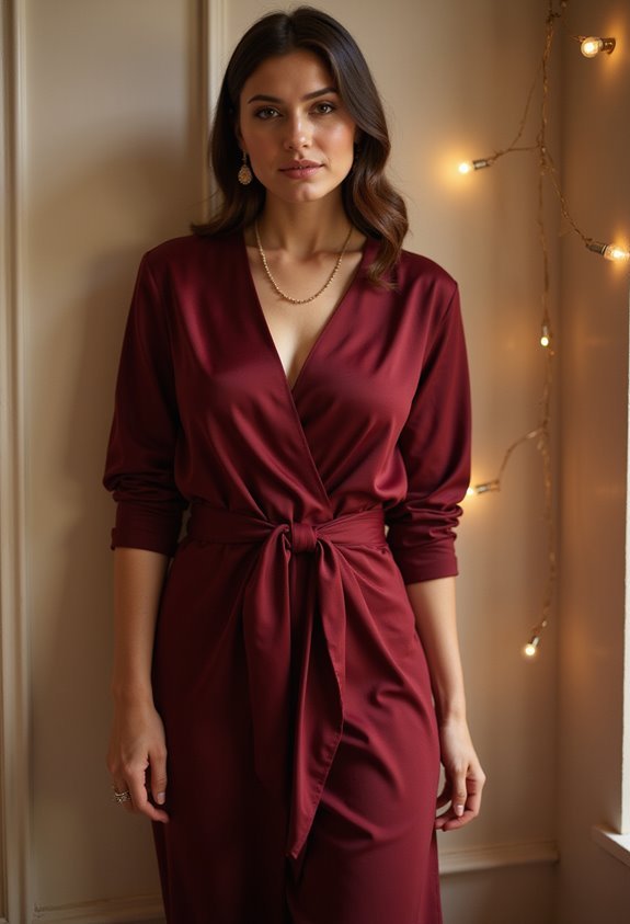 romantic sophisticated flattering elegant