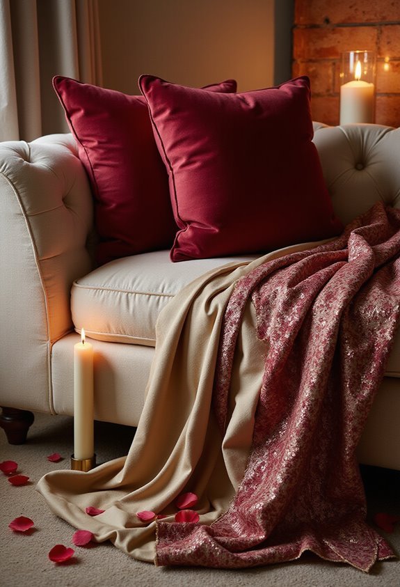 sophisticated tactile indulgent romantic