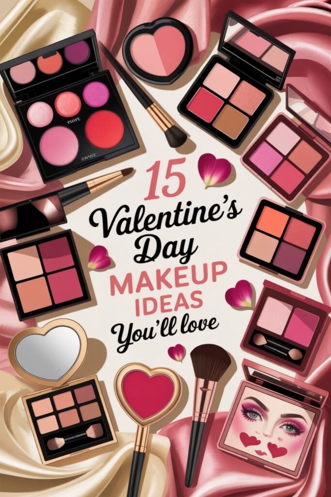 valentines day makeup