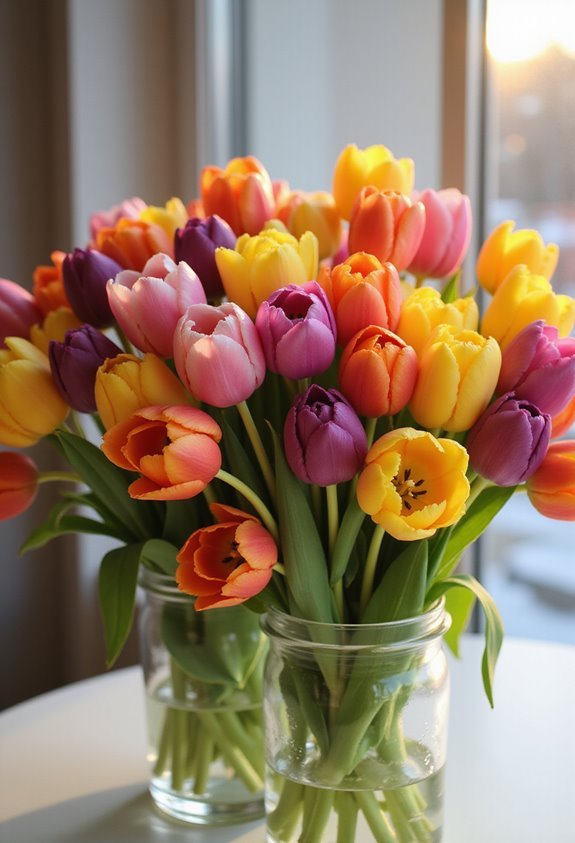vibrant tulip combinations herald spring s arrival