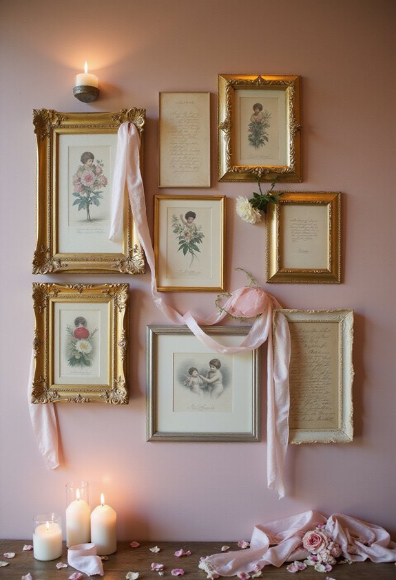 vintage romantic personalized visual interest