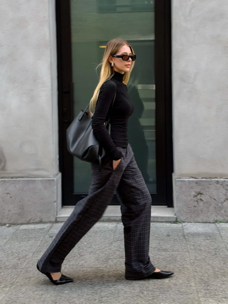 A Black Turtleneck