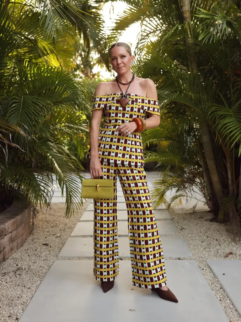 Head to Toe Geometric Print