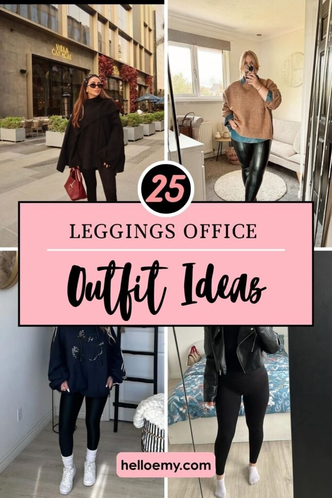 Leggings Office Outfits ideas