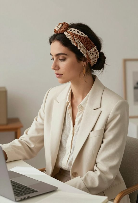 bohemian elegance for professionals