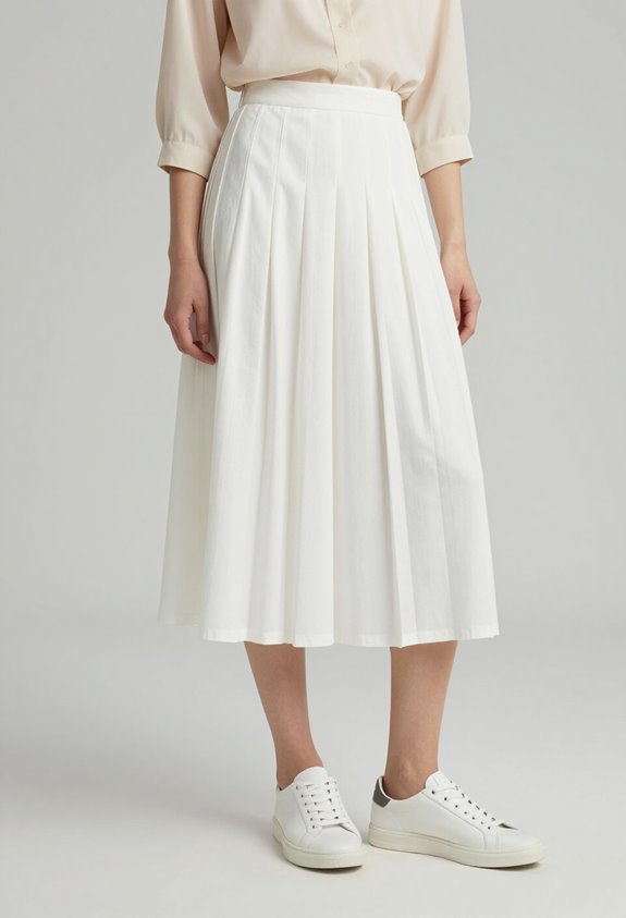 casual elegance through sneakers