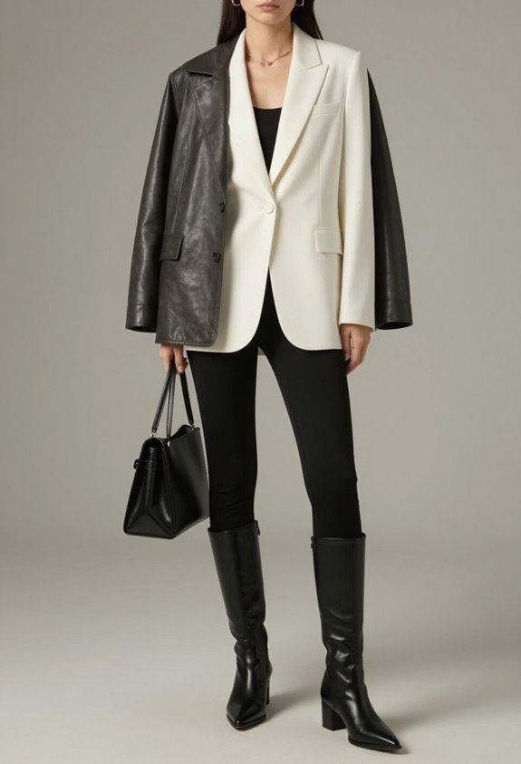 edgy professionalism with versatility