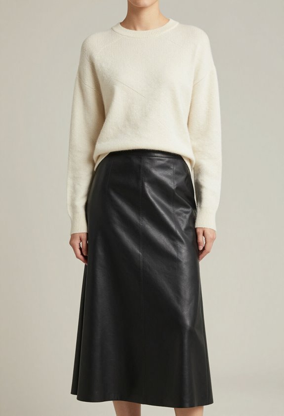 edgy sophistication with contrast