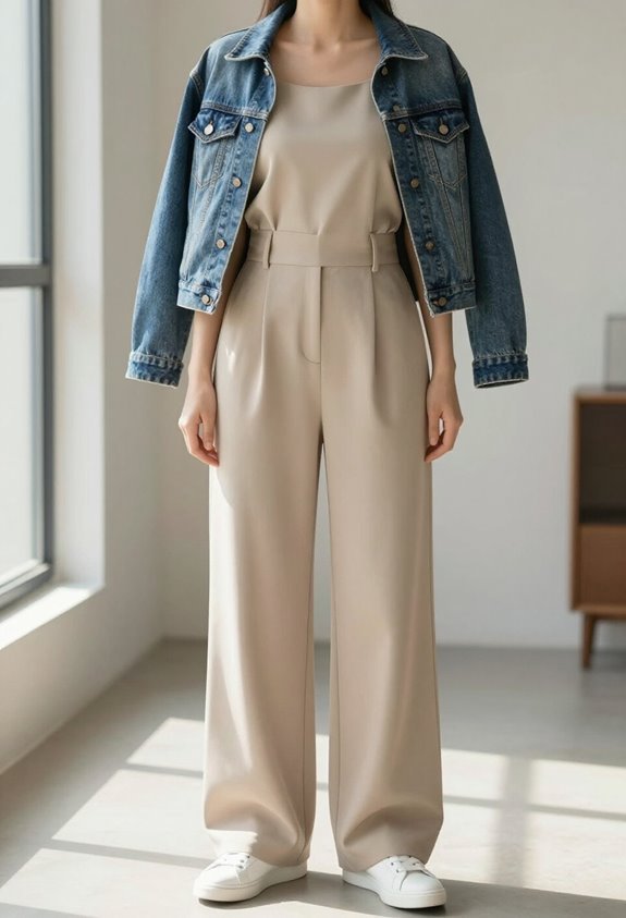 effortless office style combination