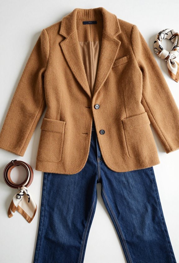 effortless polished autumn workwear