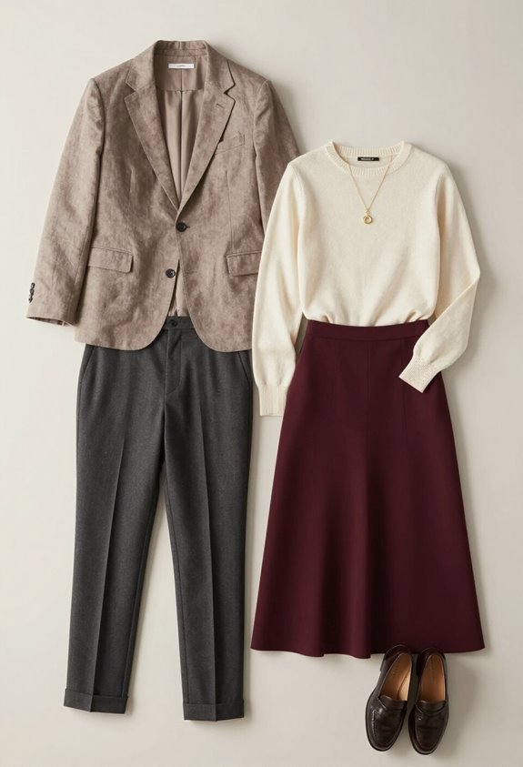 effortless polished professional attire