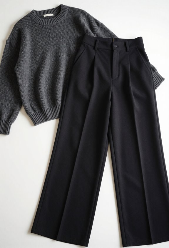 effortless silhouette with refinement