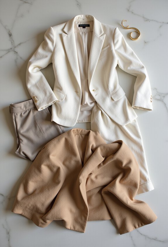 effortless sophistication through monochromatic neutrals