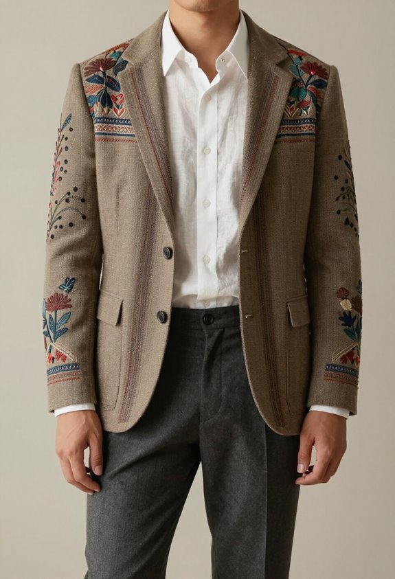 elegant bohemian professional attire