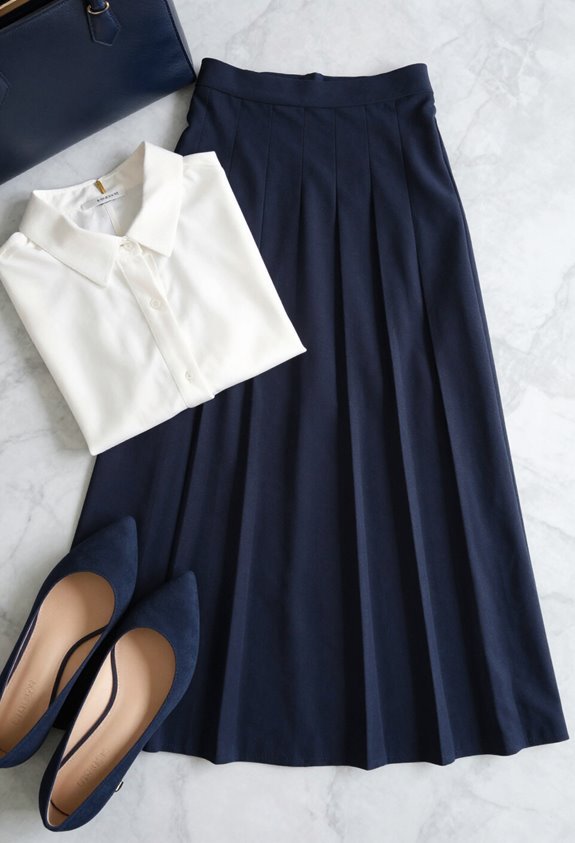 elegant flats for professionalism