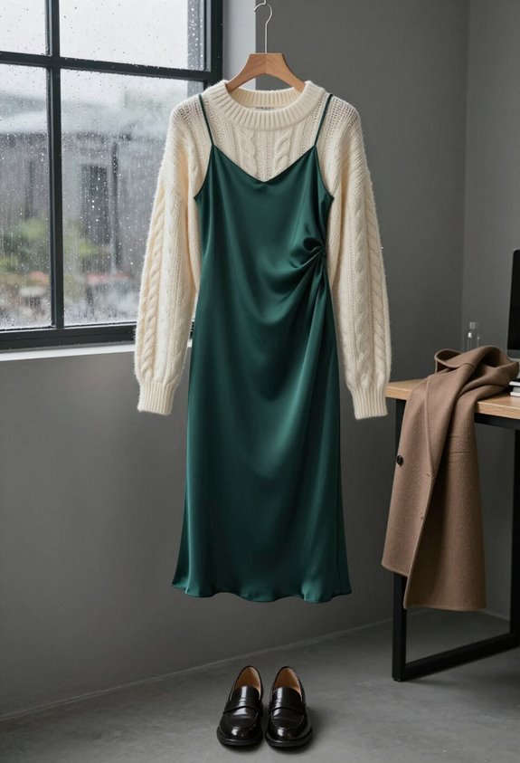 elegant layered dress style