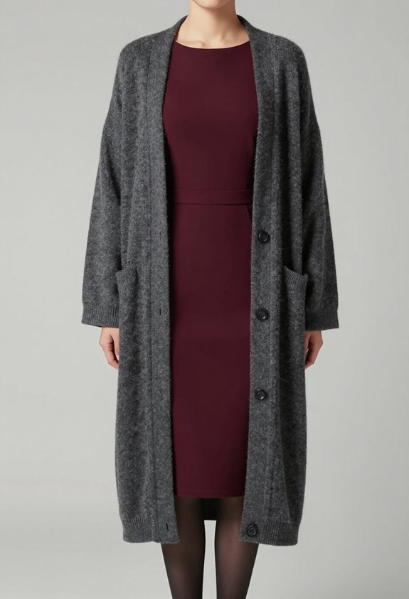 elegant layered office attire