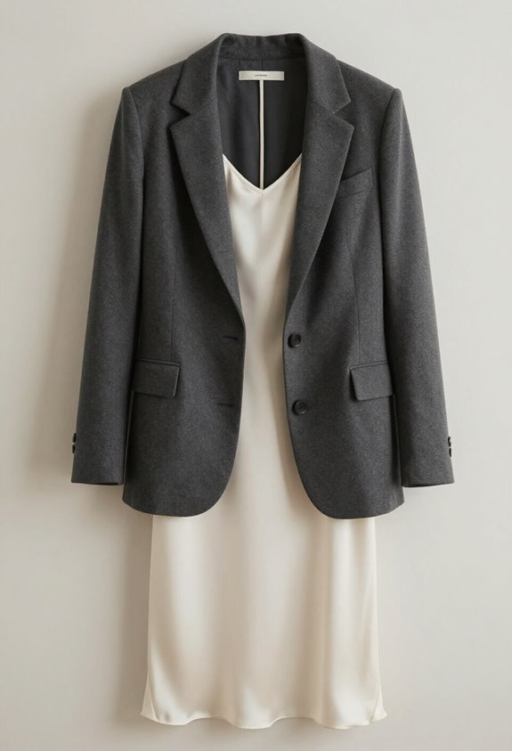 elegant layered office ensemble