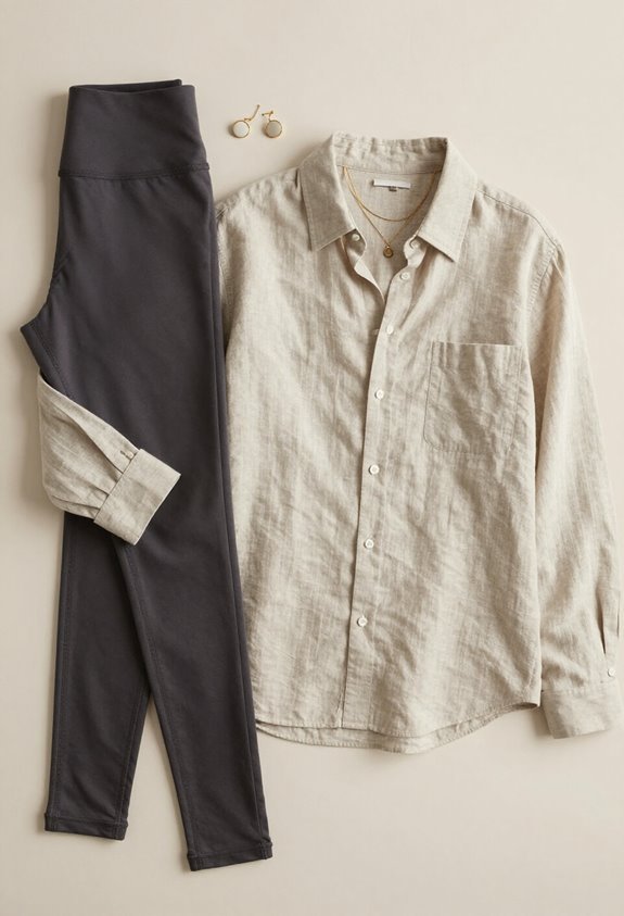 elegant linen minimalist accessories