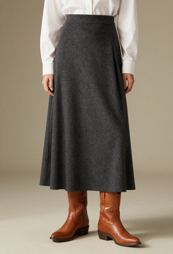 elegant maxi skirts styled