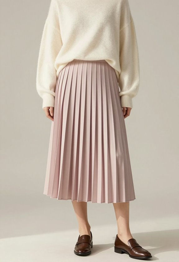 elegant merino sweater layering