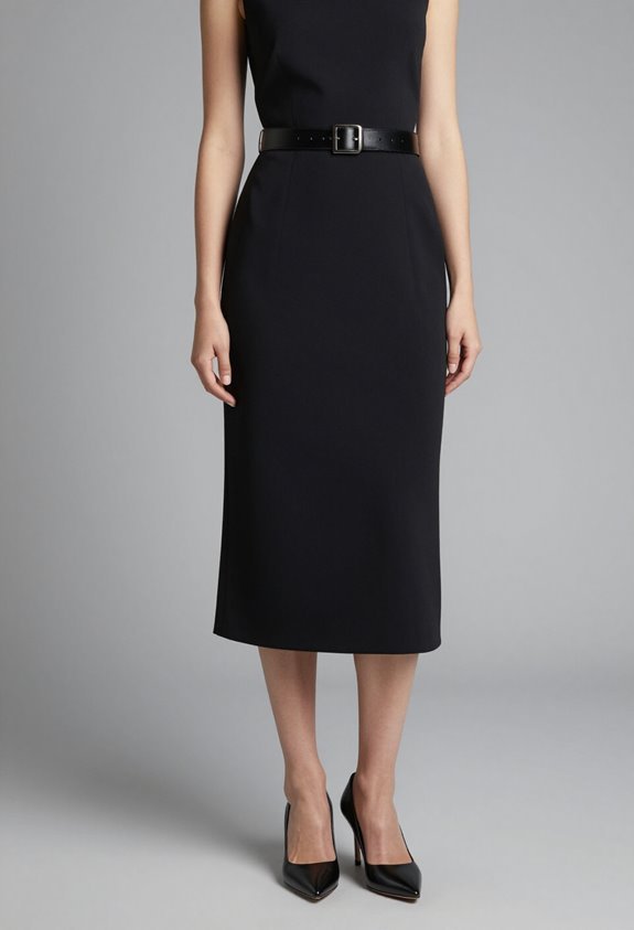 elegant midi dress ensemble