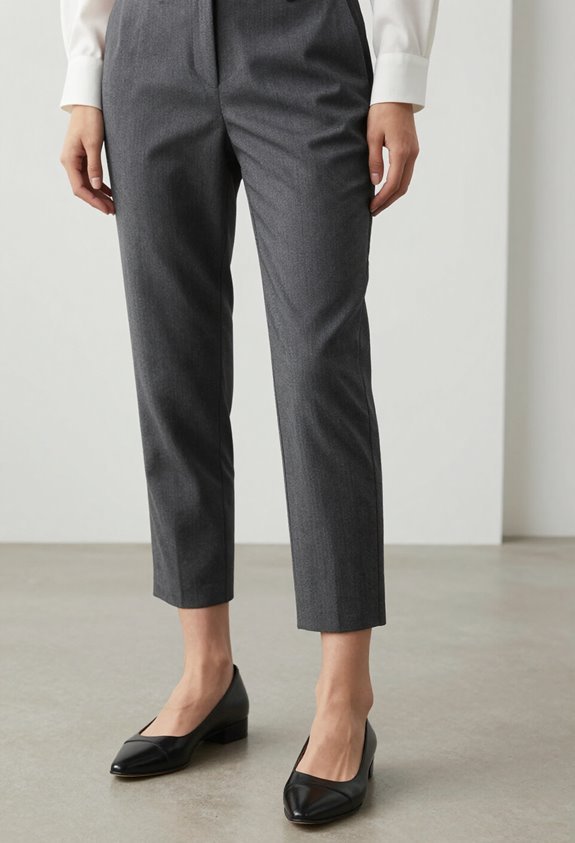 elegant office attire combination