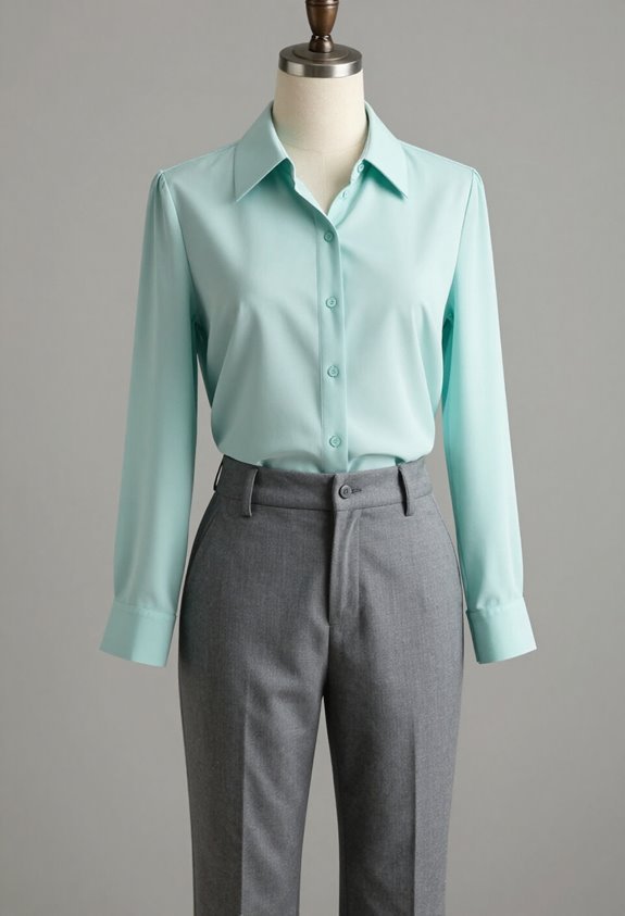 elegant office attire ensemble