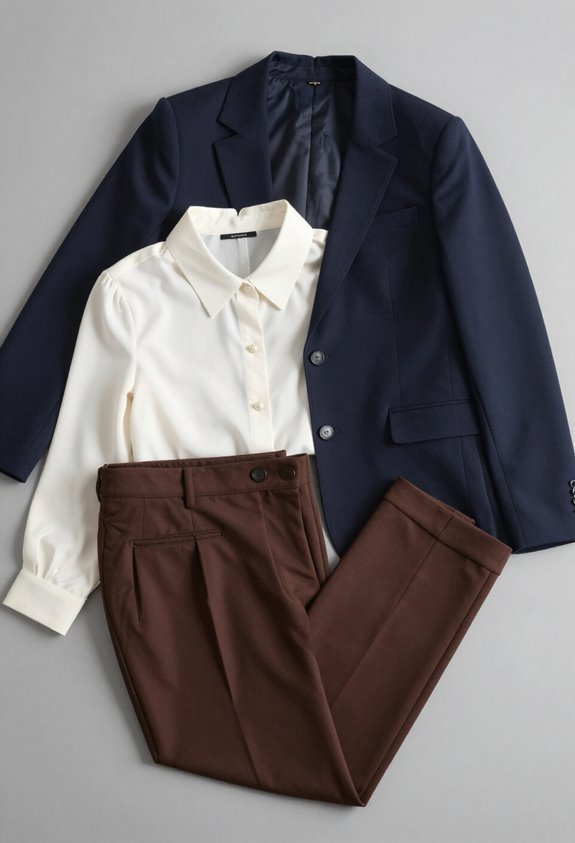 elegant professional outfit combination