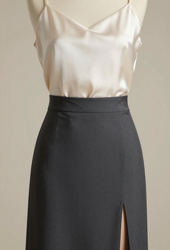 elegant silhouette with sophistication