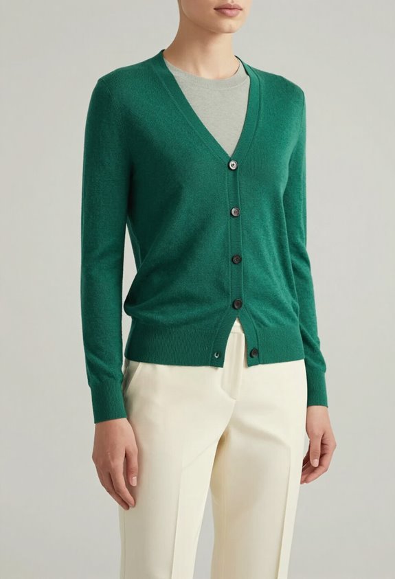 emerald elegance meets neutrality