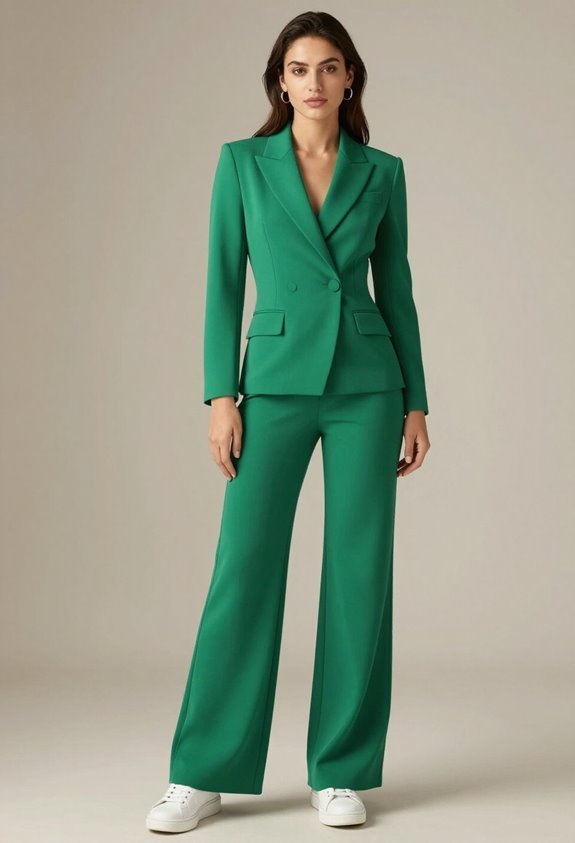 emerald jumpsuit for impact