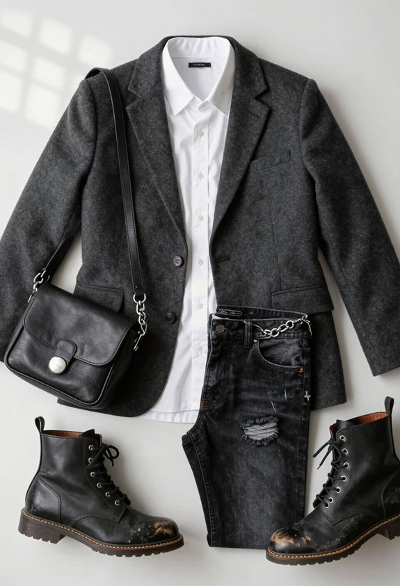 grunge style day to night